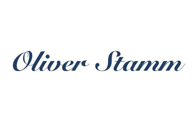 Unterschrift von Oliver Stamm